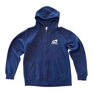 Snowshoe Navy Blue Zip-Up Jacket